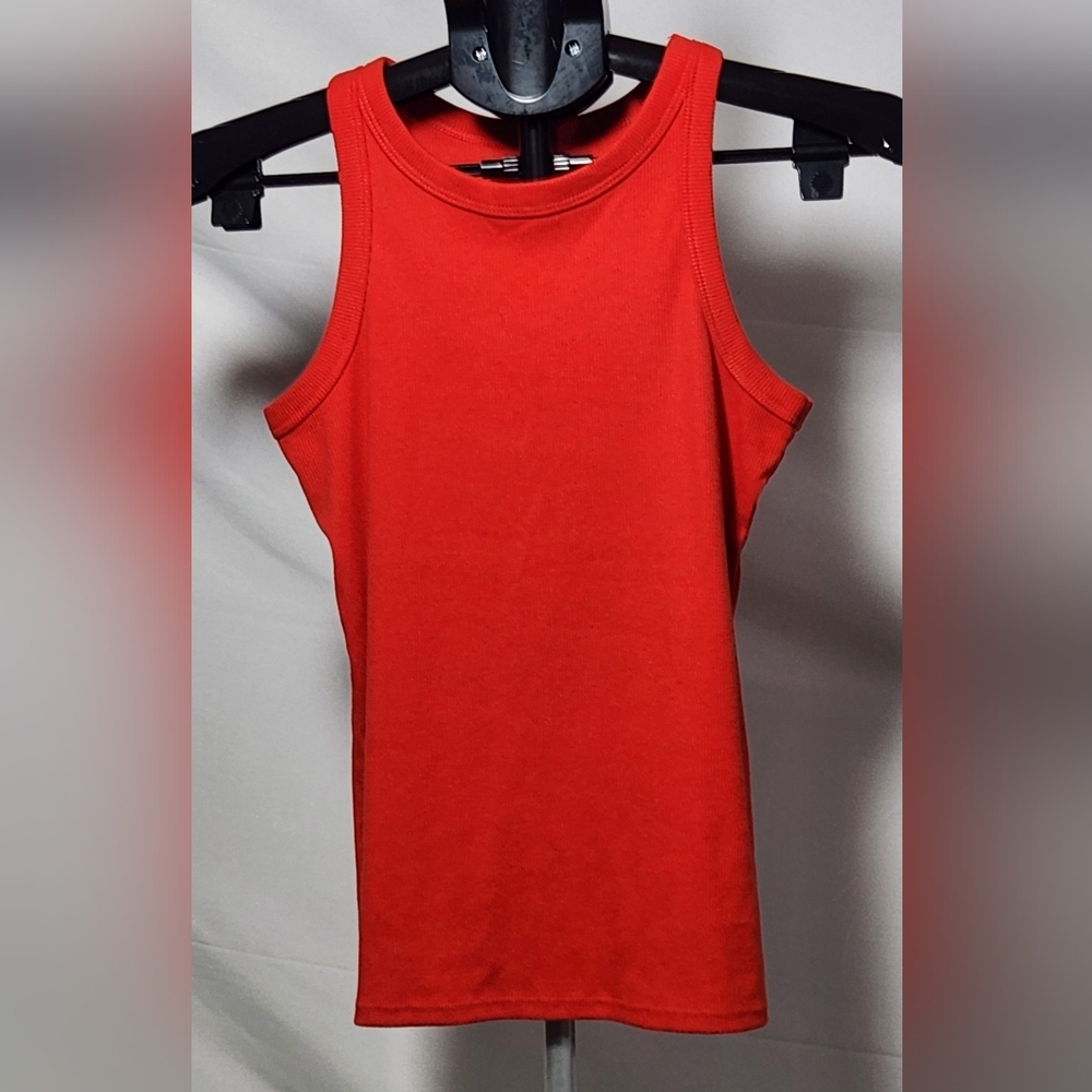 🛍 4/$20 🛍 Cat & Jack Red Fitted Tank Top-Size 14 (Girls XL)